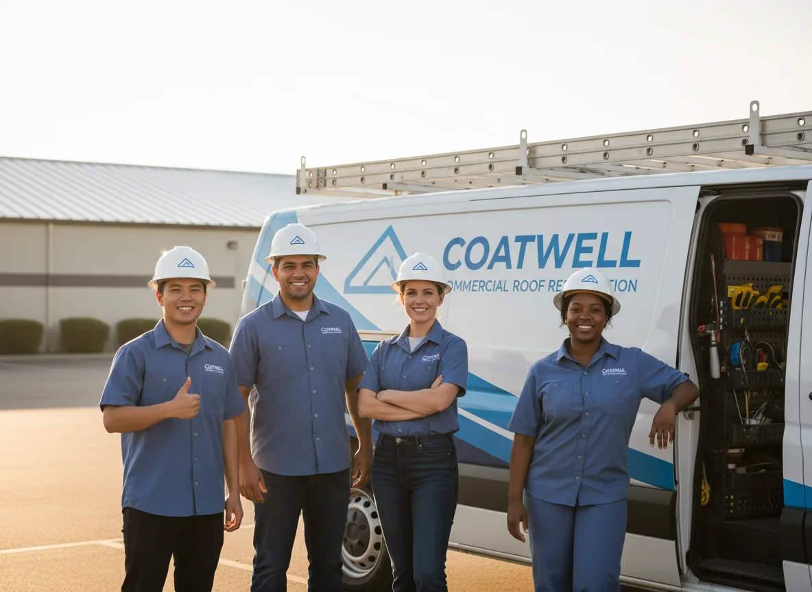 Commercial roof coating company in Sprague, NE